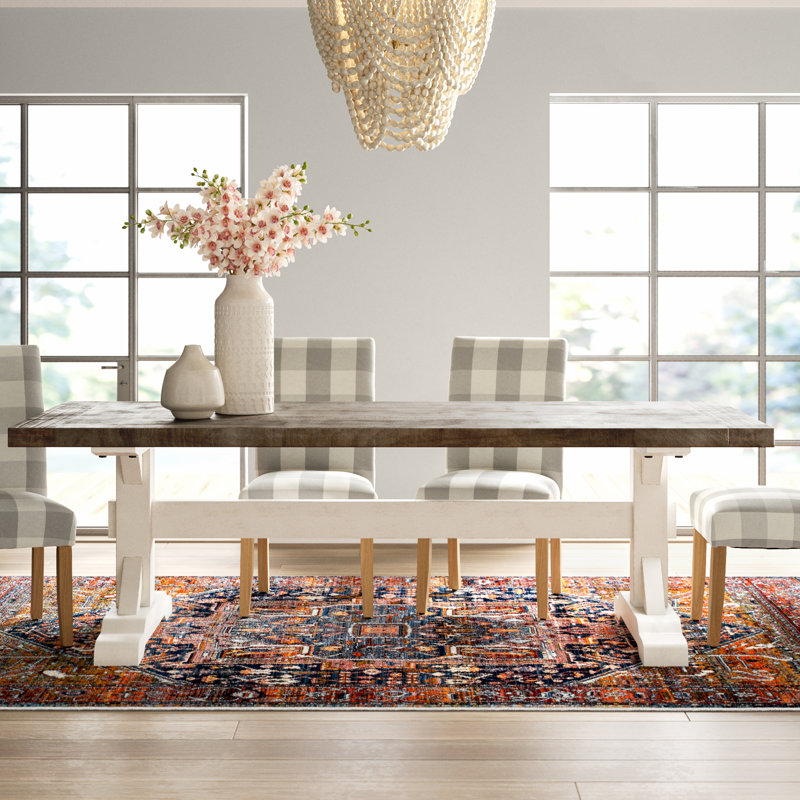 Bulah Solid Wood Dining Table Joss & Main